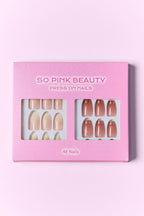 SO PINK BEAUTY Press On Nails 2 Packs - HOUSE OF SHE
