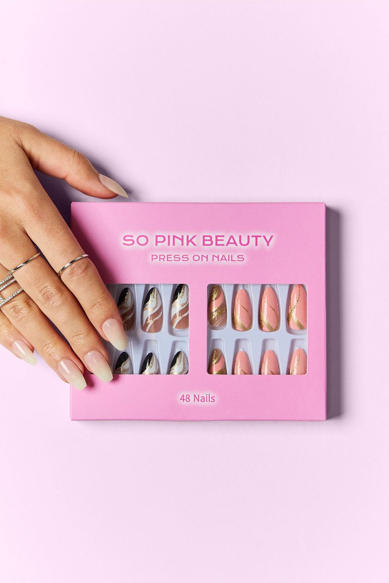 SO PINK BEAUTY Press On Nails 2 Packs - HOUSE OF SHE
