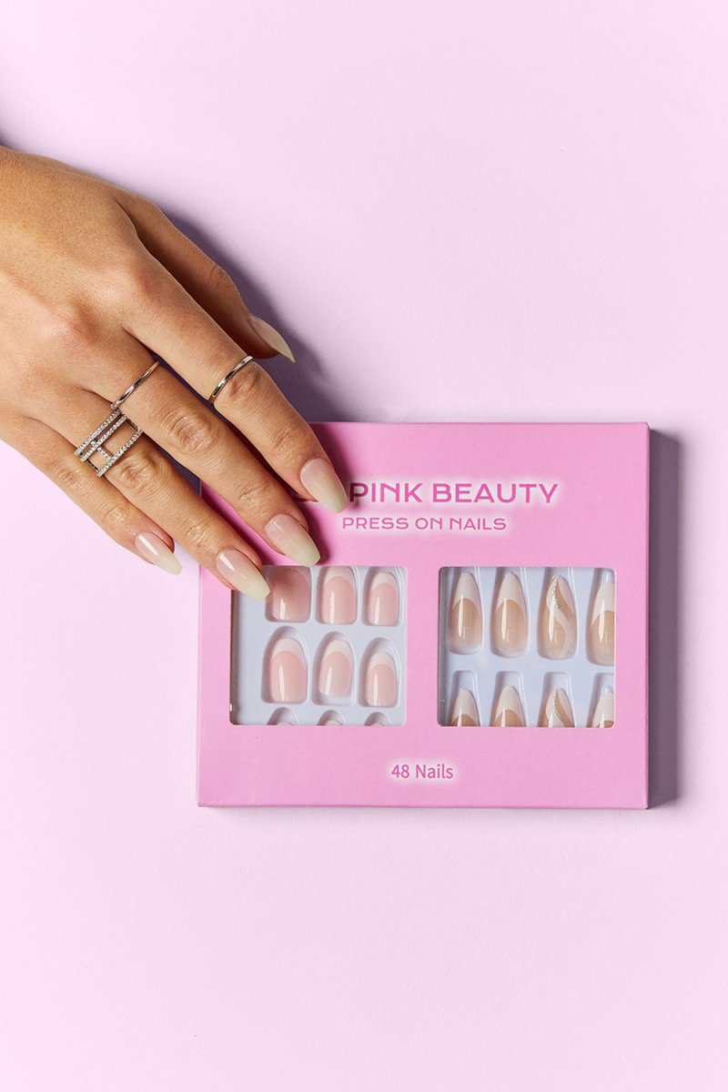 SO PINK BEAUTY Press On Nails 2 Packs - HOUSE OF SHE