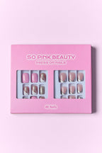 SO PINK BEAUTY Press On Nails 2 Packs - HOUSE OF SHE