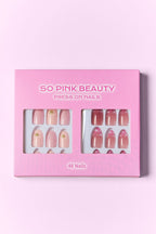 SO PINK BEAUTY Press On Nails 2 Packs - HOUSE OF SHE