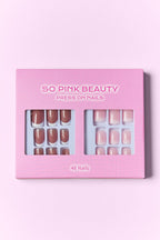 SO PINK BEAUTY Press On Nails 2 Packs - HOUSE OF SHE