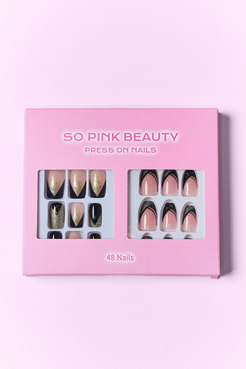 SO PINK BEAUTY Press On Nails 2 Packs - HOUSE OF SHE