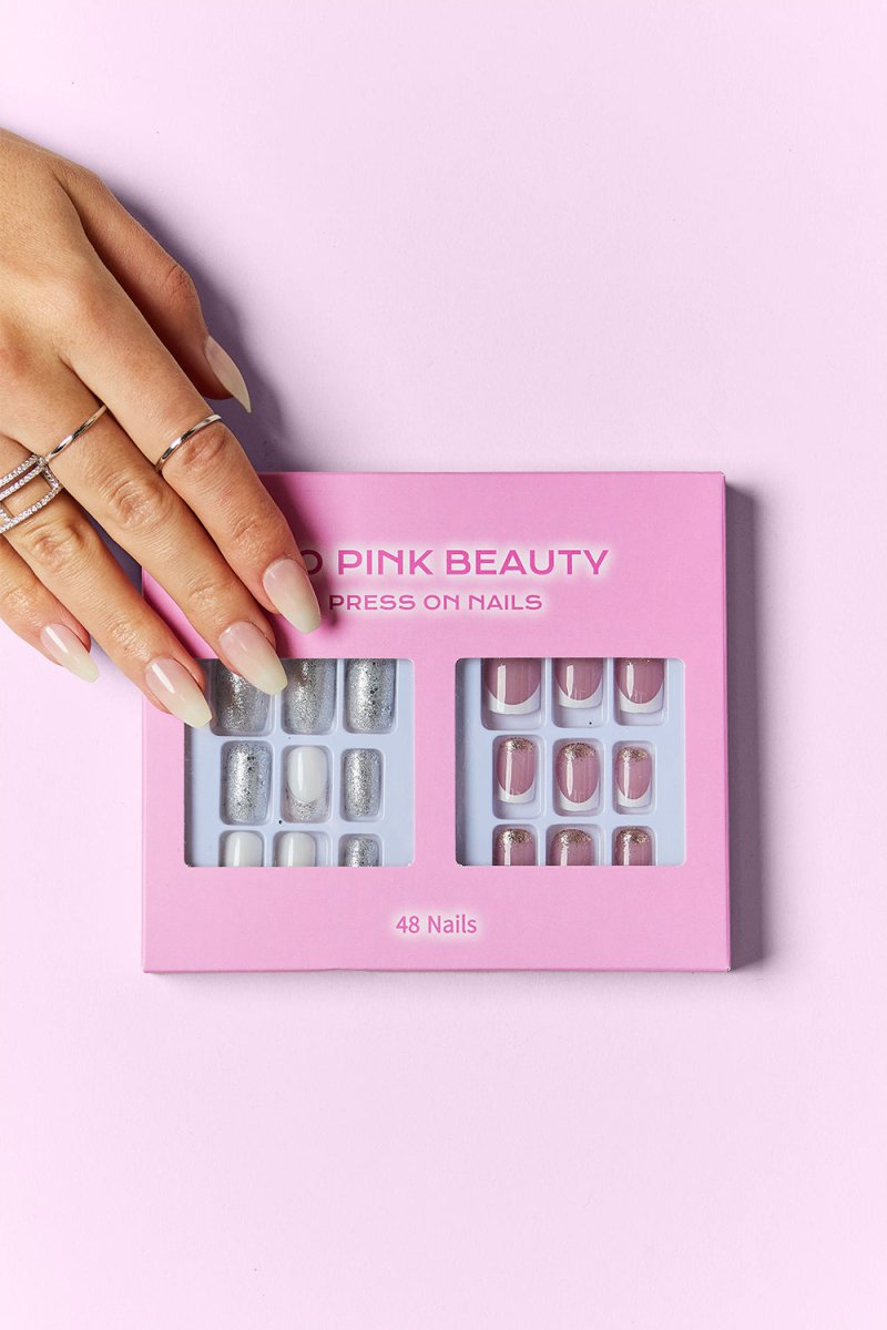 SO PINK BEAUTY Press On Nails 2 Packs - HOUSE OF SHE