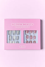 SO PINK BEAUTY Press On Nails 2 Packs - HOUSE OF SHE