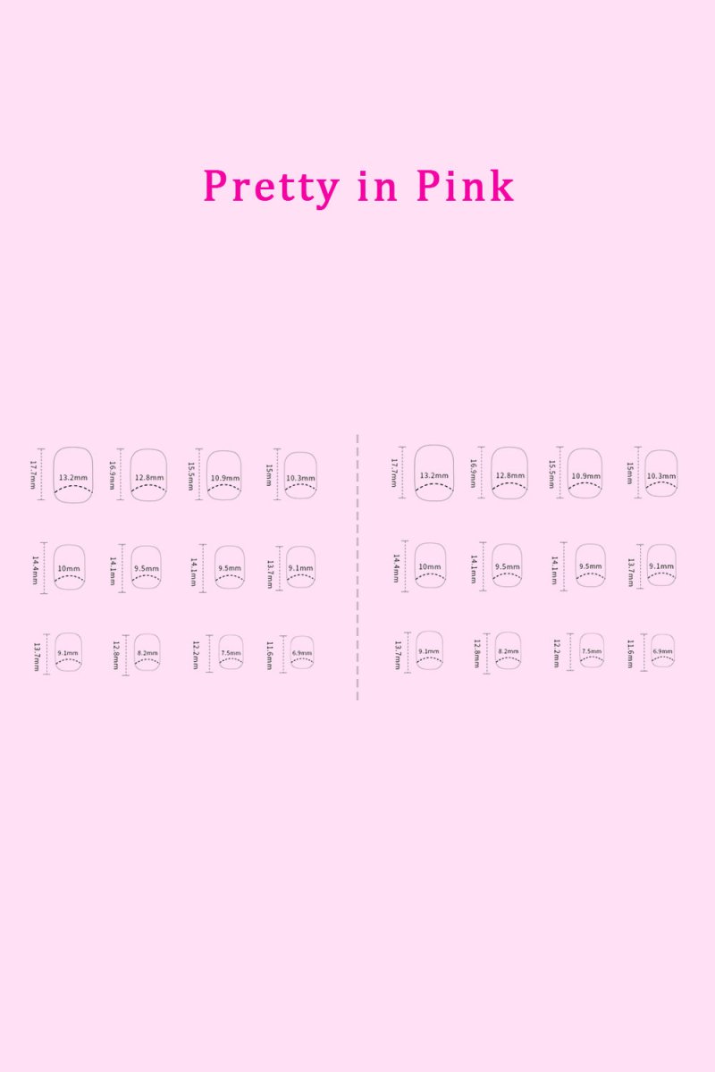 SO PINK BEAUTY Press On Nails 2 Packs - HOUSE OF SHE