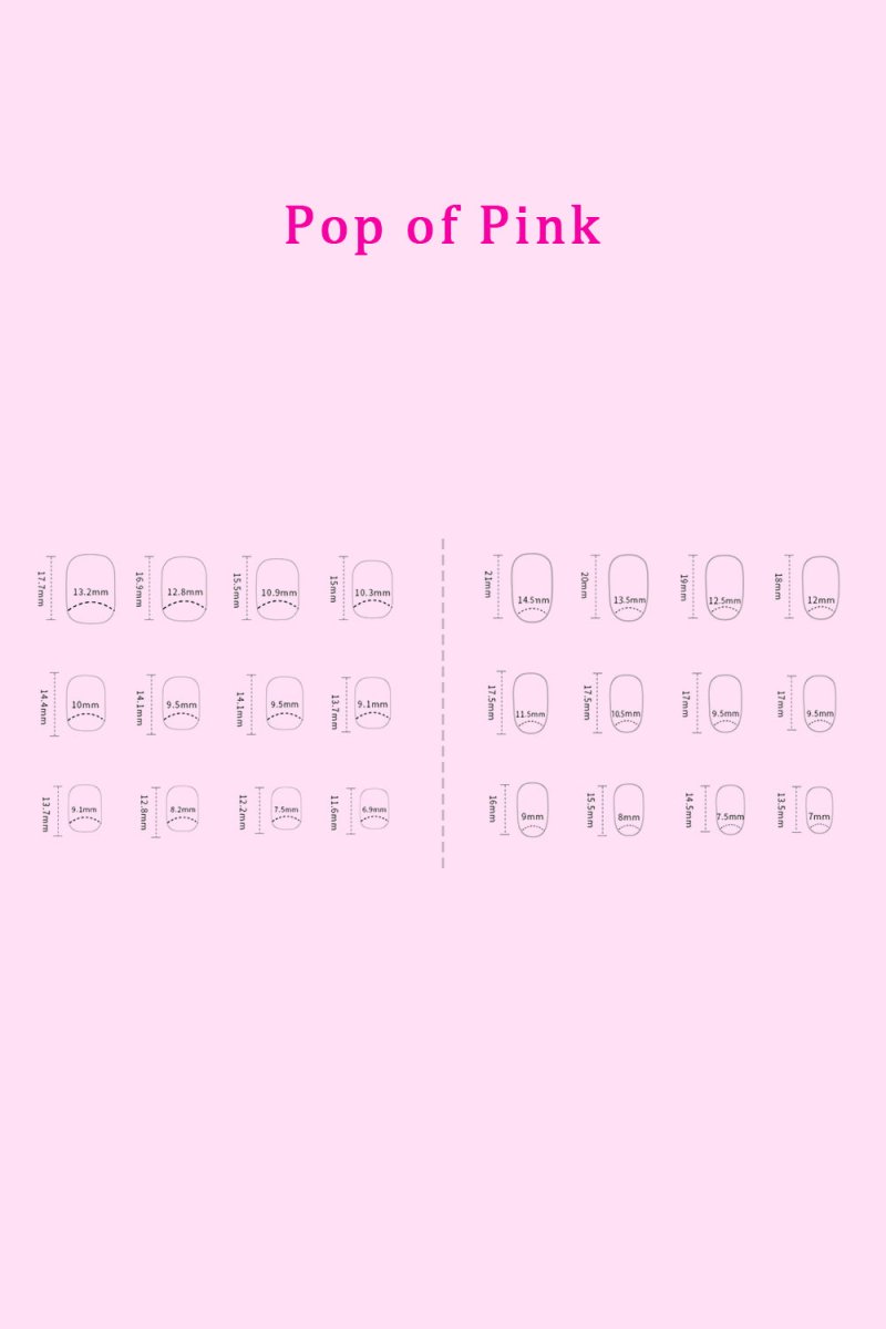 SO PINK BEAUTY Press On Nails 2 Packs - HOUSE OF SHE