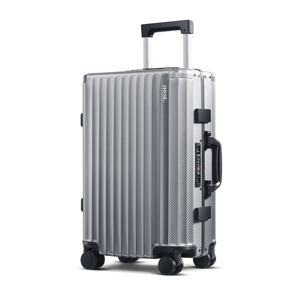 SPACE Aluminum Suitcase Gunmetal - HOUSE OF SHE