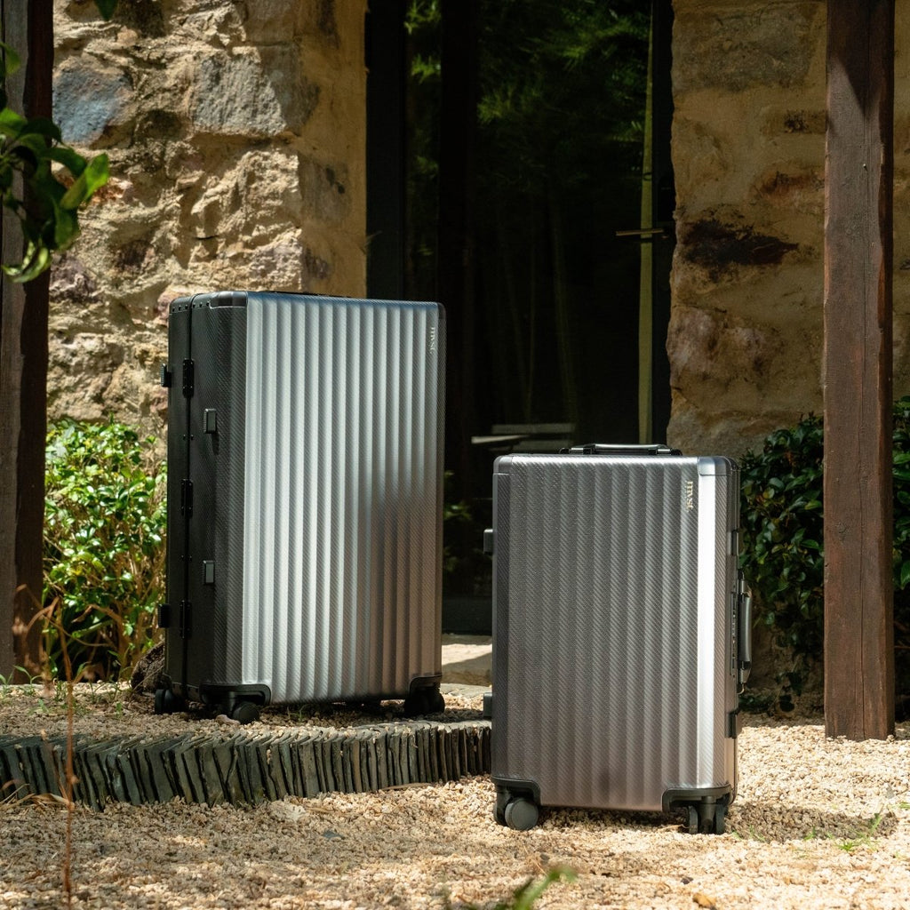 SPACE Aluminum Suitcase Gunmetal - HOUSE OF SHE