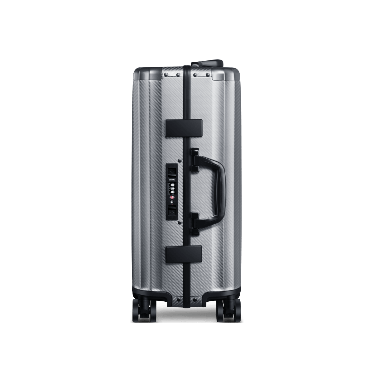 SPACE Aluminum Suitcase Gunmetal - HOUSE OF SHE