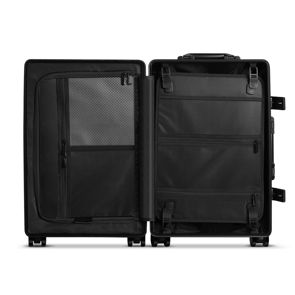 SPACE Aluminum Suitcase Gunmetal - HOUSE OF SHE