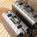 SPACE Aluminum Suitcase Gunmetal - HOUSE OF SHE