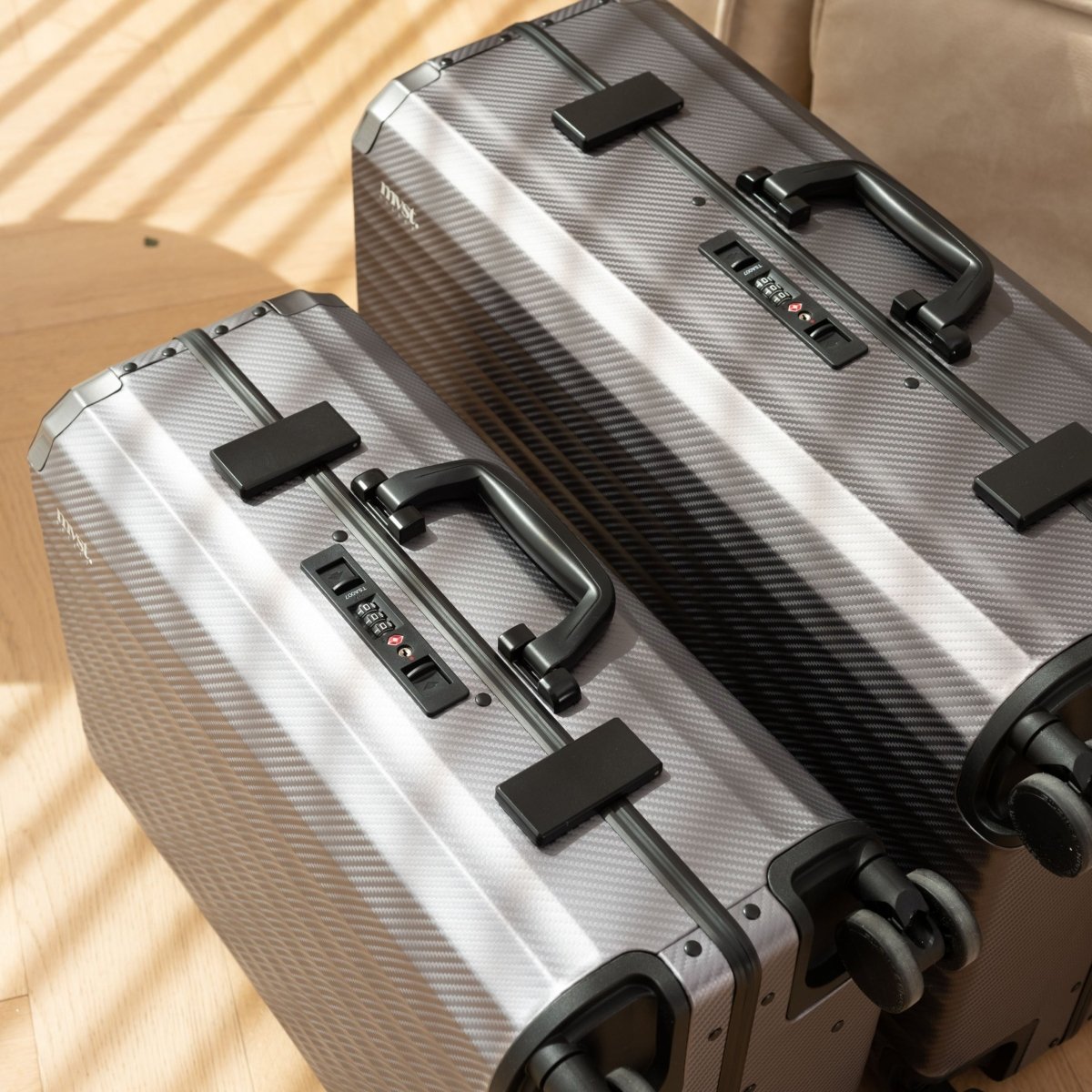 SPACE Aluminum Suitcase Gunmetal - HOUSE OF SHE
