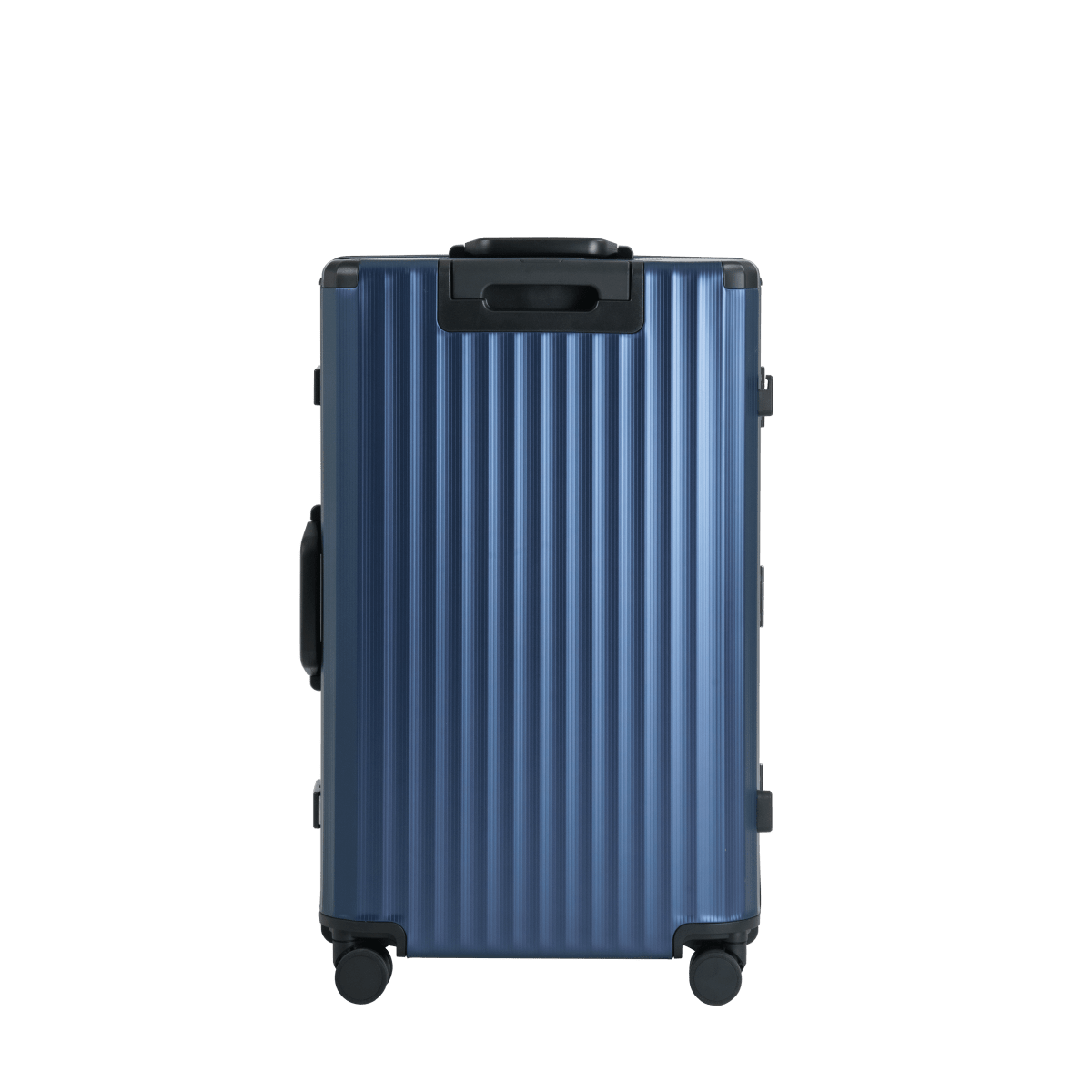 SPACE Aluminum Suitcase Navy - HOUSE OF SHE