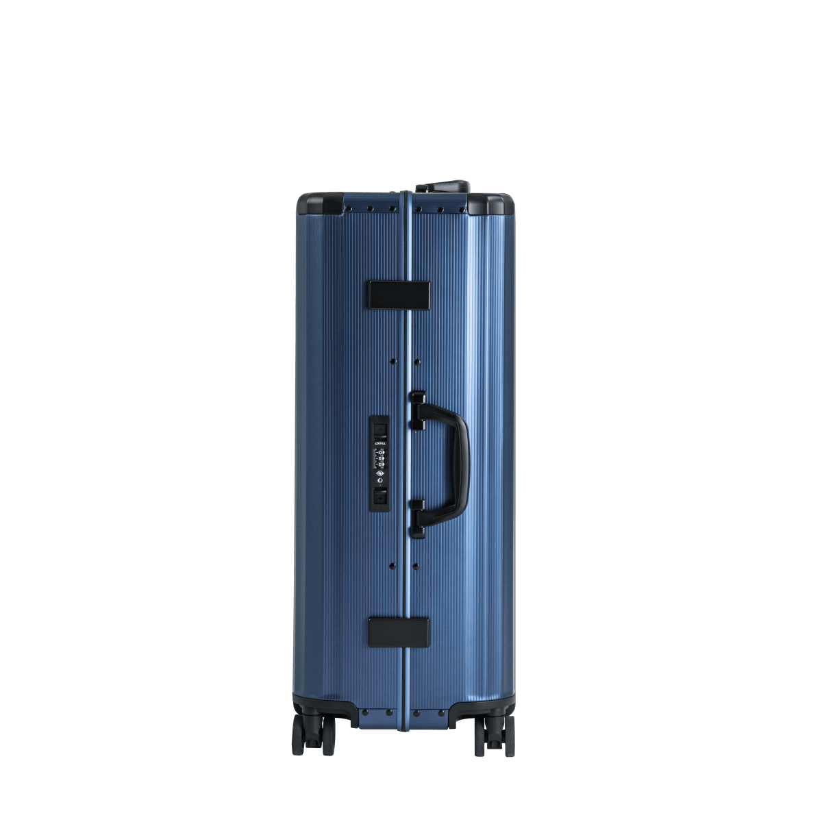 SPACE Aluminum Suitcase Navy - HOUSE OF SHE