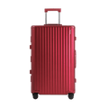 SPACE Aluminum Suitcase Red - HOUSE OF SHE