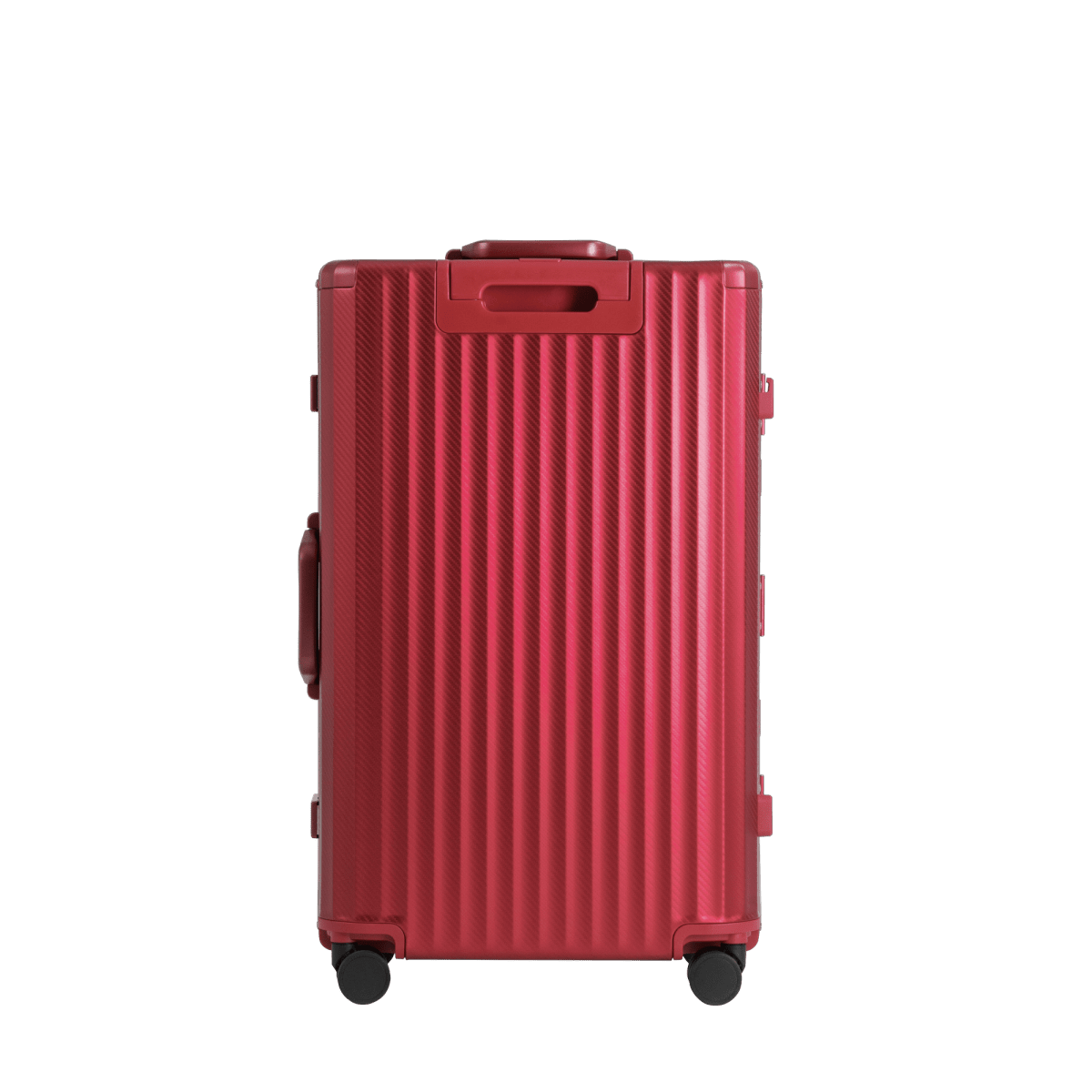 SPACE Aluminum Suitcase Red - HOUSE OF SHE