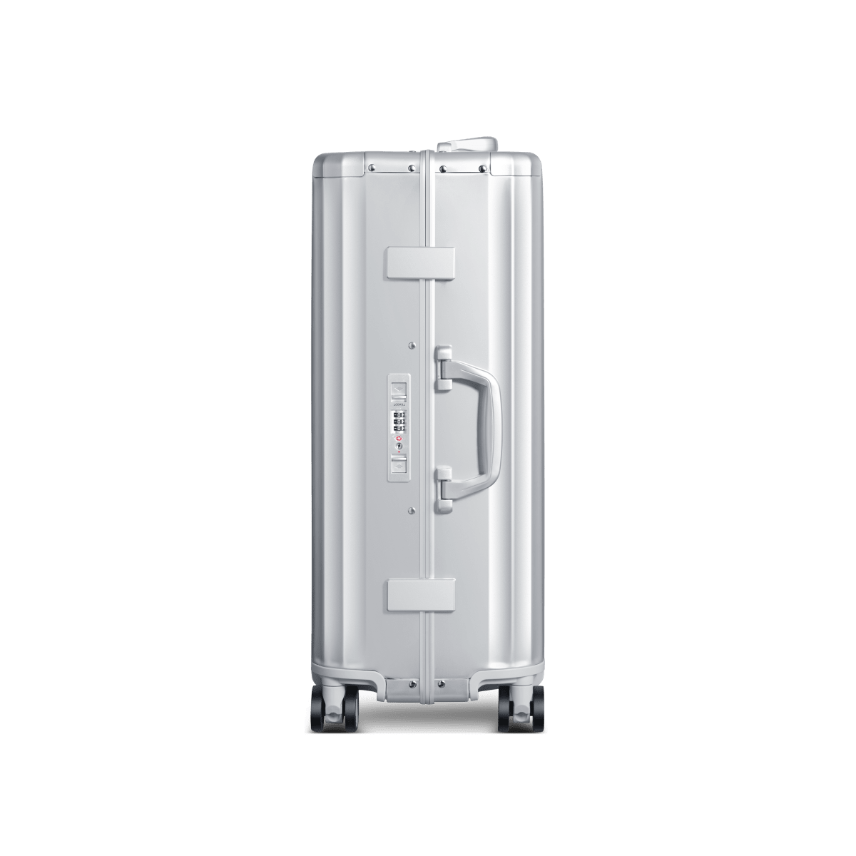 SPACE Aluminum Suitcase Silver - HOUSE OF SHE