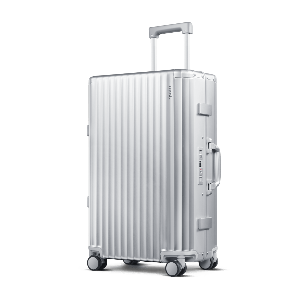SPACE Aluminum Suitcase Silver - HOUSE OF SHE