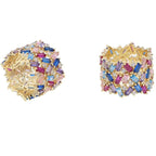 Stacie Rainbow Baguette Ring - HOUSE OF SHE
