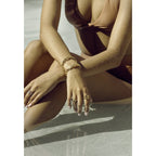 Stacie Rainbow Baguette Ring - HOUSE OF SHE