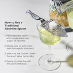 Stainless Steel Absinthe Spoon - HOUSE OF SHE