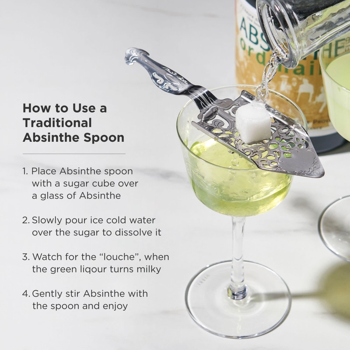 Stainless Steel Absinthe Spoon - HOUSE OF SHE
