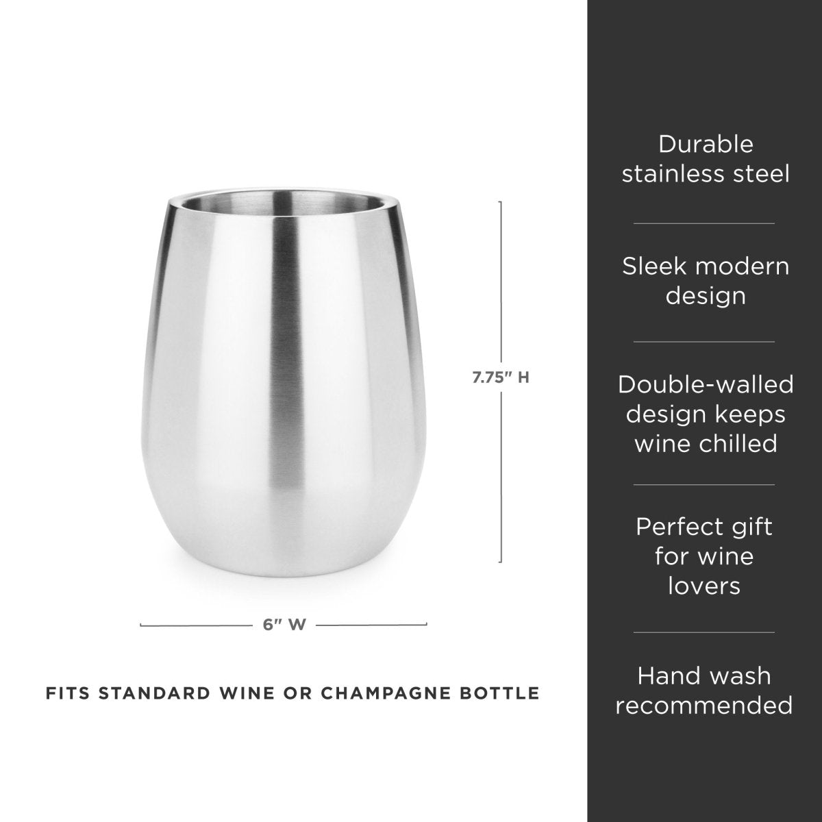 Stainless Steel Bottle Chiller - HOUSE OF SHE