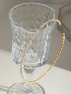 Stainless Steel Inlaid Zircon Necklace - HOUSE OF SHE