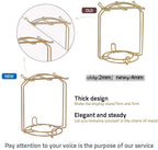 Stainless Steel Wire Rack Display Stand Service for Tea Cups - HOUSE OF SHE