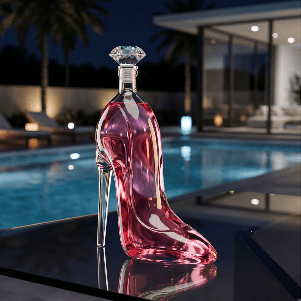 Stiletto Whiskey And Wine Decanter Premium Barware Gift Elegant Drinkware Collection - HOUSE OF SHE