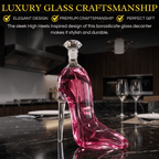 Stiletto Whiskey And Wine Decanter Premium Barware Gift Elegant Drinkware Collection - HOUSE OF SHE