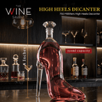 Stiletto Whiskey And Wine Decanter Premium Barware Gift Elegant Drinkware Collection - HOUSE OF SHE
