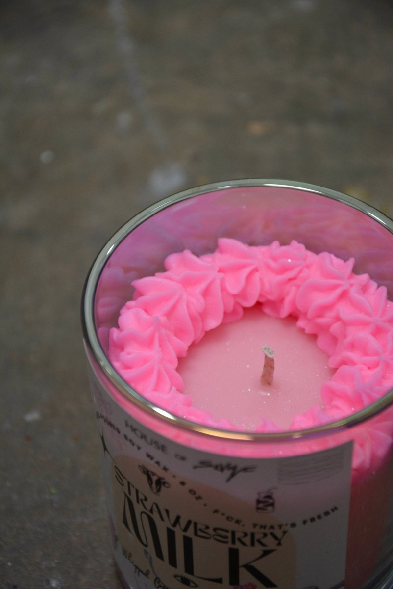 STRAWBERRY MILK CANDLE - HOUSE OF SHE