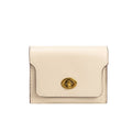 Tara Ivory Vegan Card Case Wallet - HOUSE OF SHE