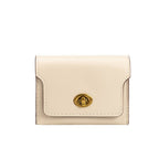 Tara Ivory Vegan Card Case Wallet - HOUSE OF SHE