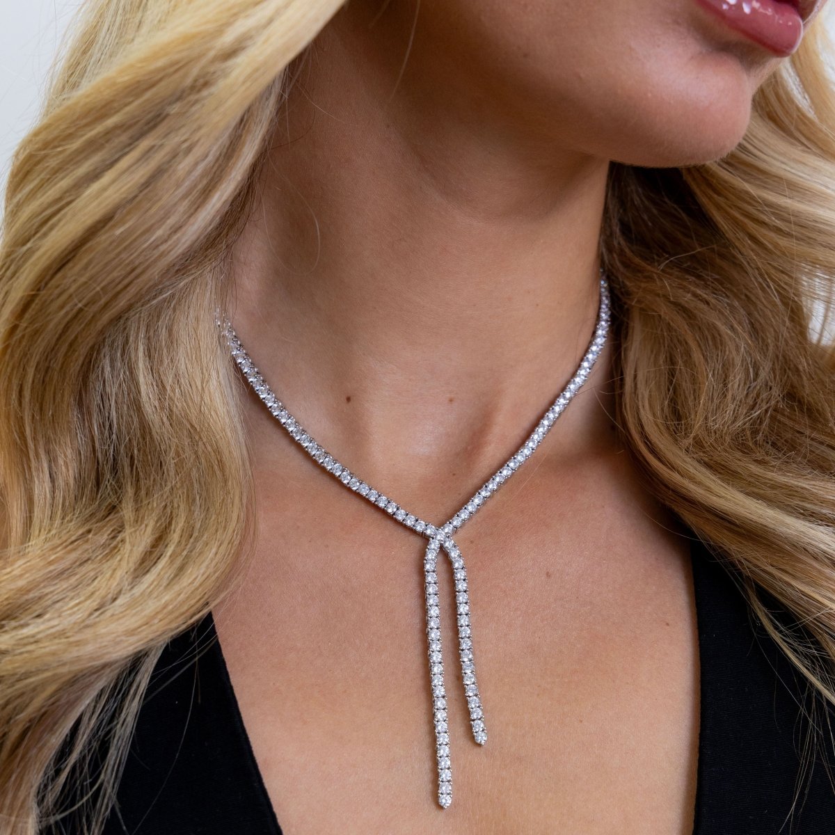 Tennis Bolo Necklace - HOUSE OF SHE
