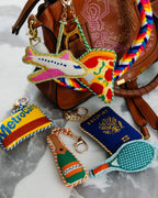 Tennis Racket - Bag Charm - HOUSE OF SHE