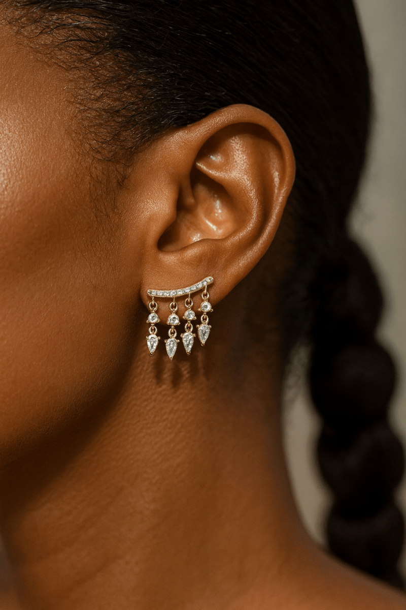 Tessa Cz Studs - HOUSE OF SHE