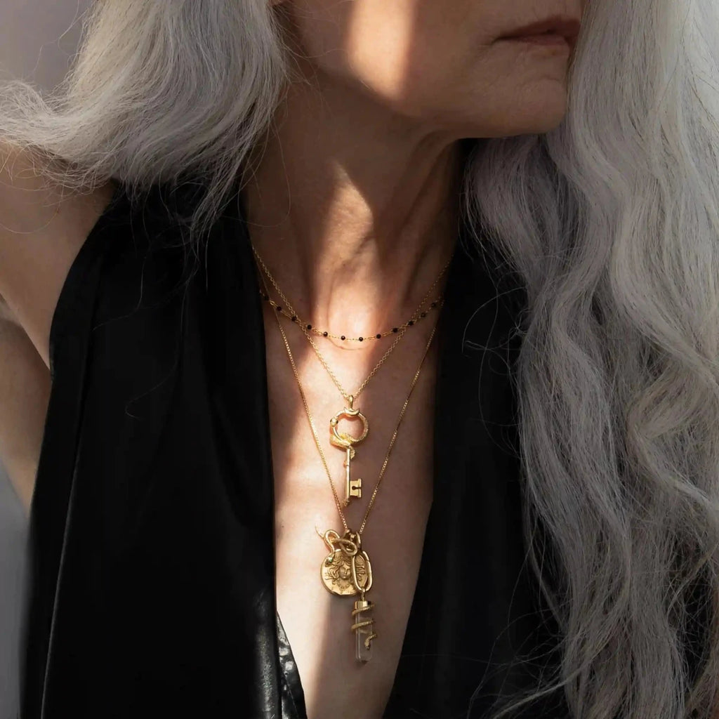 The Gate of Hades Key Necklace - HOUSE OF SHE