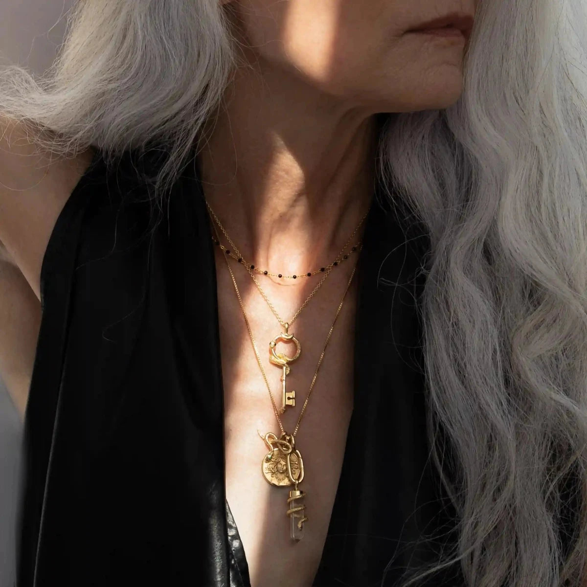 The Gate of Hades Key Necklace - HOUSE OF SHE