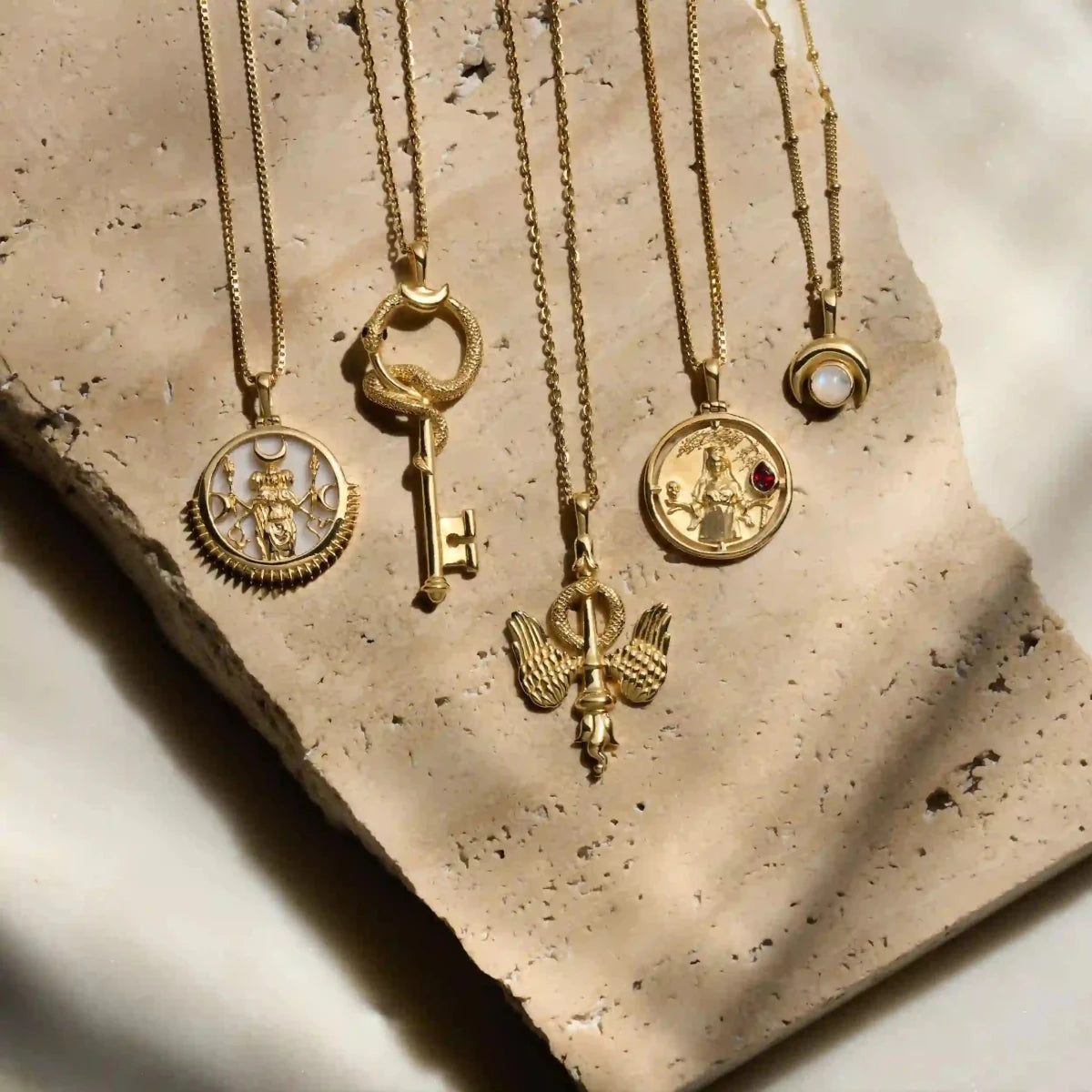 The Gate of Hades Key Necklace - HOUSE OF SHE