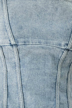 The Seabreeze Denim Top - HOUSE OF SHE