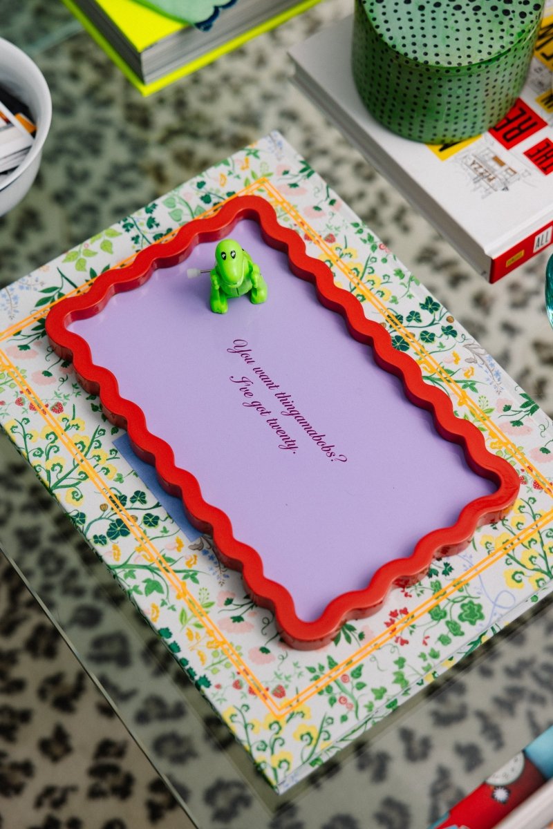 Thingamabobs Lacquer Tray - HOUSE OF SHE