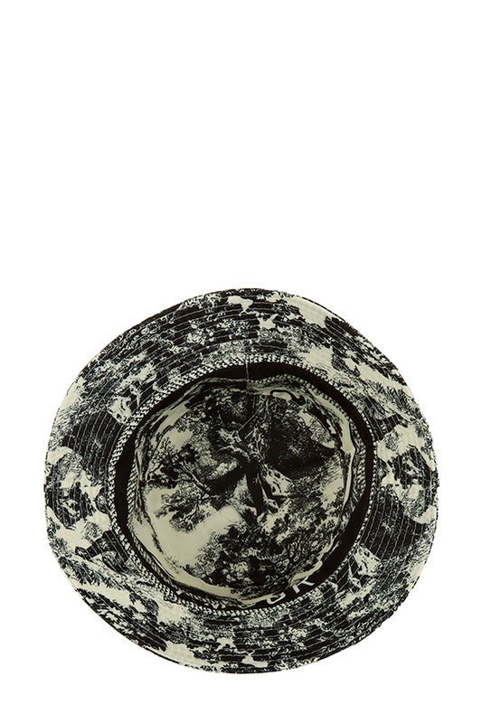 Tree And AMOUR Embroidery Bucket Hat - HOUSE OF SHE
