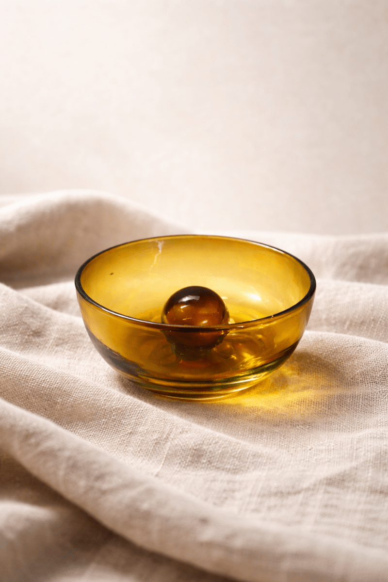 Tres Palos Amber Bowl by MESO - HOUSE OF SHE