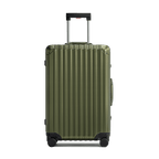 TREVA Aluminum Suitcase Army Green - HOUSE OF SHE