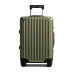 TREVA Aluminum Suitcase Army Green - HOUSE OF SHE