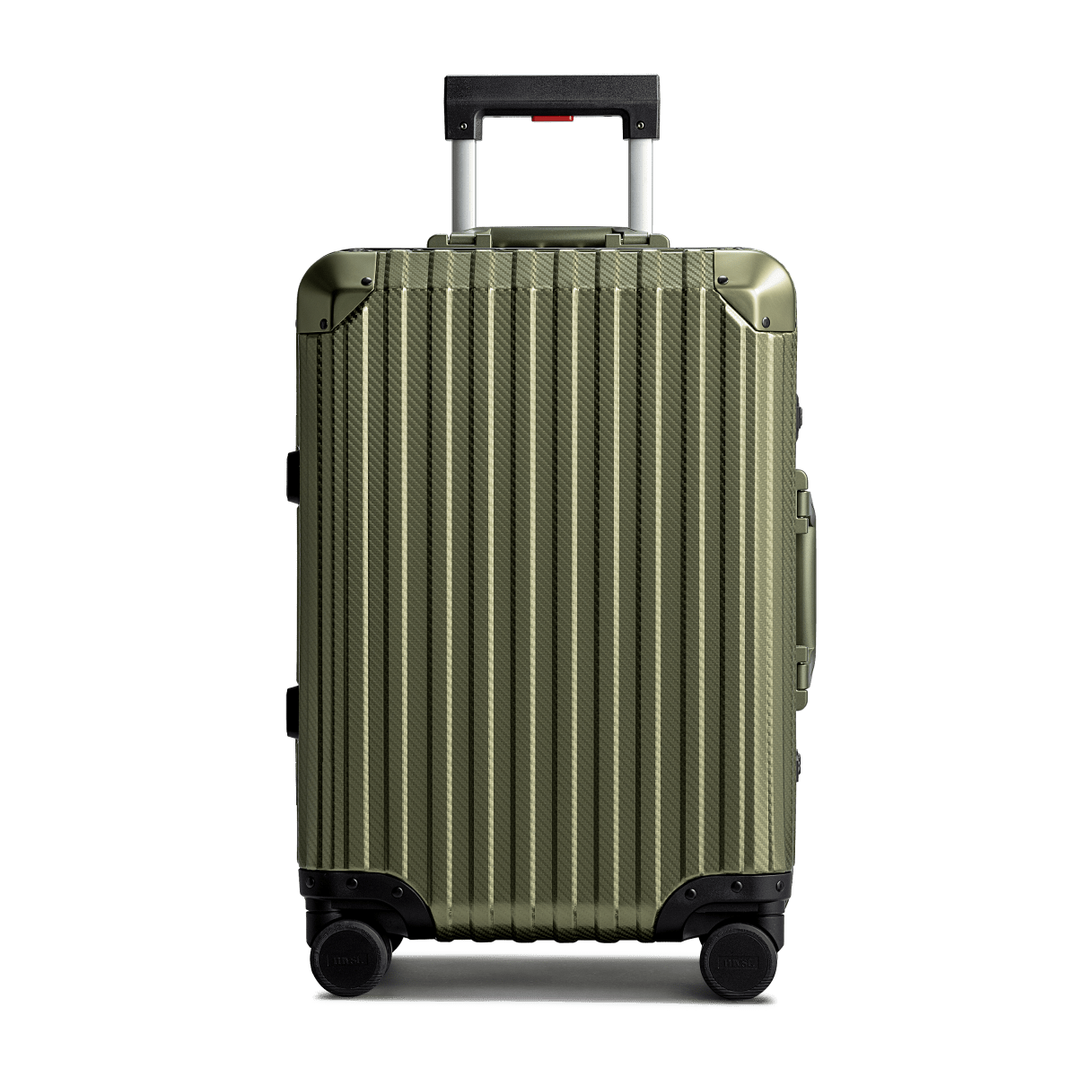 TREVA Aluminum Suitcase Army Green - HOUSE OF SHE