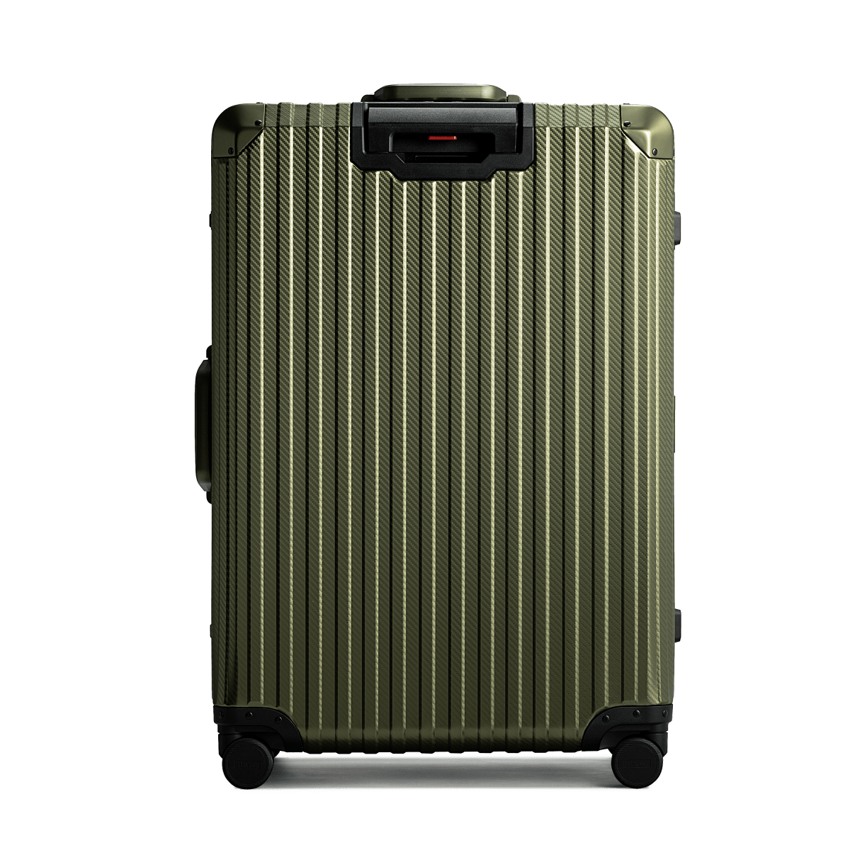 TREVA Aluminum Suitcase Army Green - HOUSE OF SHE